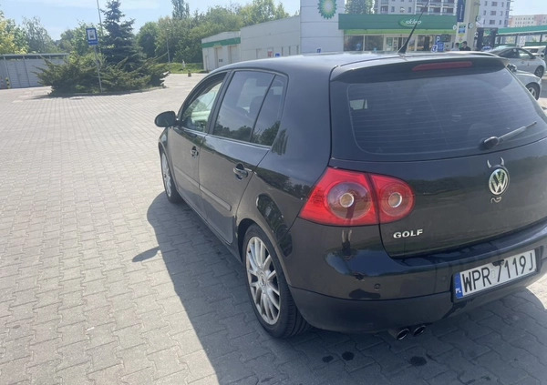 Volkswagen Golf cena 16500 przebieg: 190000, rok produkcji 2006 z Warszawa małe 121